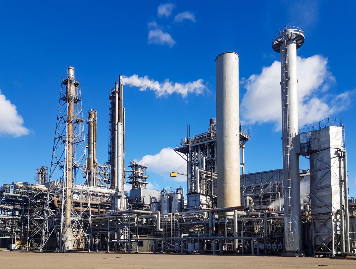 Large-capacity,Workshop,For,The,Production,Of,Ammonia,Of,A,Petrochemical